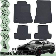 For 2015-2023 Ford Mustang Floor Mats Heavy Duty All Weather Floor Liner 2 Row
