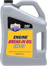 Lucas Oil 10631 Sae 30 High Zinc Phosphorus Engine Break-in Oils - 5 Quarts