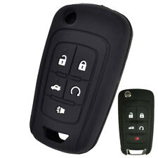5 Buttons For Chevrolet Cruze Buick Gm Silicone Flip Key Cover Case Remote Fob