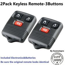 2x Keyless Entry Remote Control Key Fob Clicker Transmitter For Ford F150 F250