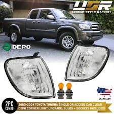 Clear Corner Light For 2000-04 Toyota Tundra Regular Or Access Cab Pickup Truck