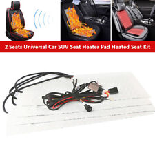 2 Seats Universal Car Suv Seat Heater Pad Heated Seat Kit 4 Pads Cushionswitch