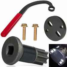 For Dodge Cummins Engine Barring Fuel Injection Tool Gear Puller Lock Nut Wrench