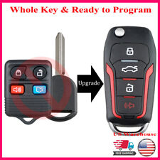 Flip Remote Key Fob For 2008 2009 2010 2011 2012 2013 2014 Ford Escape Explorer