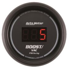 Auto Meter 6359 2-116 Digital Sport-comp Boostvacuum Guage 30 Hg30 Psi