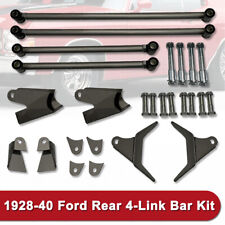 Raw Steel Triangulated 4 Link Rear Suspension Kit Wbrackets Fits Ford 1928-1940