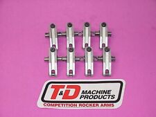 8 T D Shaft Aluminum Roller Rocker Arms 1.85 Ratio 1.850 Pivot Length Code I