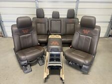 1999-2016 Ford F250 F350 F450 Super Duty King Ranch Front Rear Seats