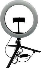 10 Inch Led Ring Light With Tripod Stand And Phone Holder Portable And Dimmable