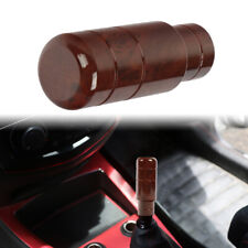 Universal Jdm Aluminum Wood Manual Gear Stick Shift Knob Lever Shifter 9cm