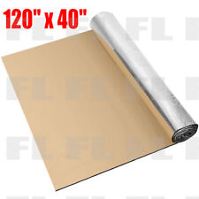 120x40 Sound Deadener Heat Shield For Car Firewall Hood Floor Insulation Mat