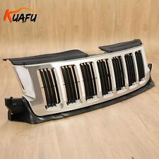 Front Bumper Upper Grill Chromed Grille For 11-13 Jeep Grand Cherokee Ch1200341