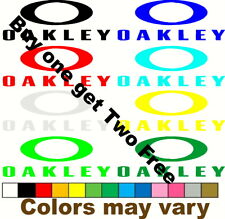 Oakley Logo With O Buy 1 Get 3 Free Decal Vinyl Sticker Jdm Window Euro