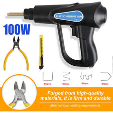 100w Plastic Welder Bumper Repair Kit Welding Gun Soldering Tool 200pcs Staples