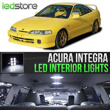 1994-2001 Acura Integra White Interior Led Lights Kit Package