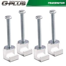 Fit For Pickup Truck Tool Box Tie Down J Hook Crossover Mounting Clamps 4pcs