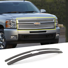 Fits 2007-2013 Chevy Silverado 1500 Polished Main Upper Billet Grille Insert