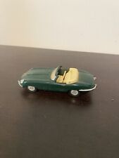 Vintage M.c. Toy Jaguar Cabriolet 138 Br Green