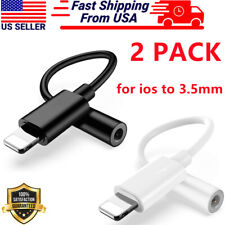 For Iphone Headphone Adapter Jack 8 Pin To 3.5mm Headphone Aux Adapter Cord