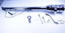 Chrome Automatic Gm Chevy Hot Rod Tilt Shift 32 Steering Column W Adapter