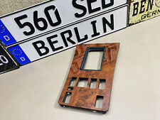 Mercedes Benz W126 Center Console Wood Syria Nos 86 To 89