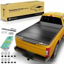 New 51 Hard Quad Fold Tonneau Cover With Auto Locking For Ford Ranger 19-23
