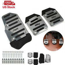 3pcs Universal Non-slip Manual Gas Brake Foot Pedal Pad Cover Car Accessories Us