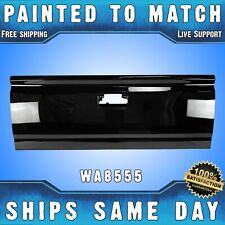 New Painted 8555 Black Tailgate Shell For 2014-2019 Chevy Silverado Gmc Sierra