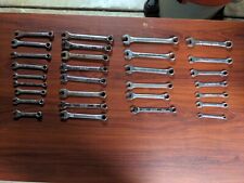 Big 30 Piece Combination Wrench Lot Standard Sae Metric Mixed Brands