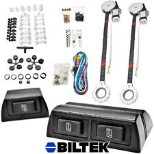 2 Door Power Window Conversion Kit All Makes Universal Fit Switches Motor Crank