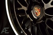 22-inch Porsche Panamera Cayenne Turbo S Wheelsrims Lemans Black 5x130 Lugs