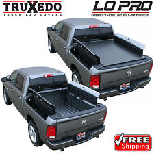 Truxedo Lo Pro Roll Up Tonneau Cover For Ram 1500 2500 3500 6.4 Bed W Rambox