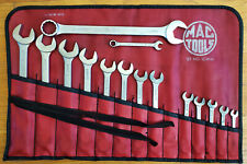 Vintage Mac Tools Scm14k 14-piece Metric Combination Wrenchset--made In Usa