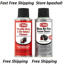 Crc Mass Air Flow Throttle Body Single-use Cleaner Twin Pack Kit Fast Free Shi