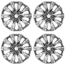 16 Set Of 4 Wheel Covers Full Rim Snap On Hub Caps For R16 Tire Steel Wheels