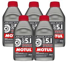 Motul Dot 5.1 - 2.5 Liters Am - Long Life Fully Synthetic Brake Fluid 5 X 0.5l