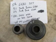 Borg Warner T5 Gm Chevy Camaro 5 Speed Manual 5th Gear Set 51 T 25 T Tooth