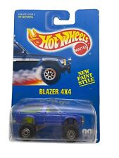 Hot Wheels Blazer 4x4 - Blue Card With Opening Doors