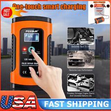 1224v Automatic Car Battery Charger Intelligent Pulse Repair Starter Agmgel 6a