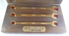 1986 Mac Tools Limited Edition 24k Gold Plated Wrench Set