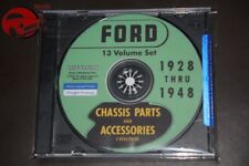 Ford Passenger Car Chassis Parts Accessories Catalog Green Bible Cd Rom Pdf