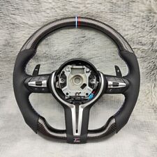 Carbon Fiber M Steering Wheel Fit For Bmw E70 E71 E72 X5 X6 X5m X6m