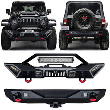 Vijay For 2007-2017 Jeep Wrangler Jk New Front Or Rear Bumper With D-rings