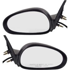 New Mirrors Set Of 2 Driver And Passenger Side Lh Rh Fo1321171 Fo1320171 Pair