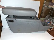 1999 Ford Explorer Armrest And Full Center Consol Gray Oem. No Hardware Included