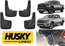 Husky 58136 Front Rear Mud Flaps For 2019 Ram 1500 With Oem Fender Flares New
