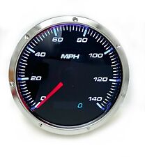 Universal 3-18 Speedometer Speedo Gauge Electronic Programable 0-140 Mph
