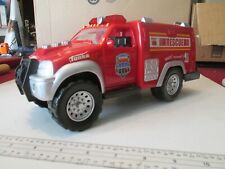 Toys Tonka Fire Rescue Truck Hasbro 2010 With Working Lights And Siren