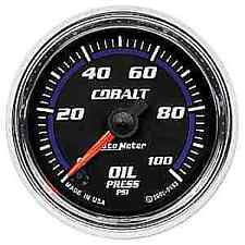 Auto Meter 6153 Cobalt Oil Pressure Gauge