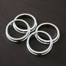 4 Aluminum Hub Centric Rings For 66.6mm Hub 73.1mm Wheel 66.56-73.1